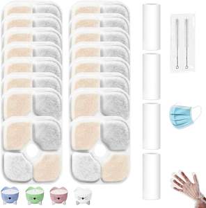 Lot de 6 filtres pour <span class=keywords><strong>fontaine</strong></span> à eau pour <span class=keywords><strong>chat</strong></span> <span class=keywords><strong>Catit</strong></span> Pixi, filtre de remplacement pour <span class=keywords><strong>fontaine</strong></span> à eau, filtre à eau triple action - Product Image 1