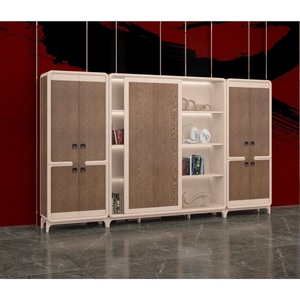 Hiện đại sang trọng Phong cách Trung Quốc lớp lưu trữ Cửa dẫn hiển thị tủ quần áo Tủ hồ sơ - Product Image 5