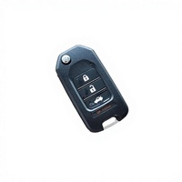 KeyDIY Télécommande universelle sans fil à rabat Type de clé de voiture 4 boutons NB10-3 + 1