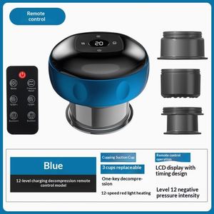 Instrument intelligent de ventouses et de Gua Sha avec fonctions de massage et d'aspiration chauffantes électriques, modèle A20, emballage chinois et anglais - Product Image 4