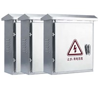Armoire de distribution électrique extérieure de haute qualité en acier inoxydable