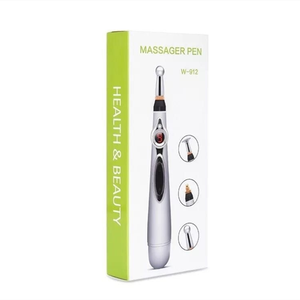 Caneta massageadora de acupuntura elétrica portátil, massagem corporal, energia meridiana - Product Image 6