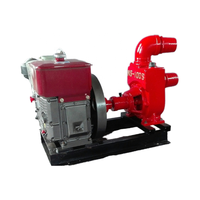 Ensemble de pompe à moteur diesel avec chariot