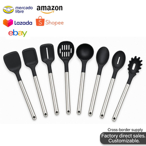 ชุดอุปกรณ์ครัวสแตนเลส 304 พร้อมซิลิโคน อุปกรณ์ทำอาหาร เครื่องครัว - Product Image 6