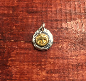 13x15mm Japón Takahashi Goro pluma Retro DIY joyería marcado diseño para collar pendiente colgante de moda - Product Image 2