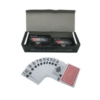 Prix de gros, jeu de cartes à jouer personnalisées avec impression publicitaire, compatible avec l'emballage personnalisé, provenant d'un fournisseur chinois