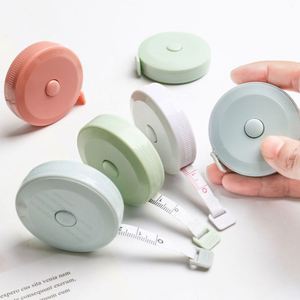 Custom Logo Mini Retractable Tape Measure 1.5m 60 Inch Soft Sewing Measuring Tape Portable Body Ruler for Promotion <b>Gift</b> - Product Image 5