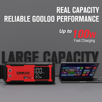 Gooloo GT4000S Ön Isıtmalı Aküsüz Çalıştırıcı Kamyon Araba Dijital Ekranlı Tüm Benzinli 10L Dizel Motor Güçlendirici Powerbank 4000A