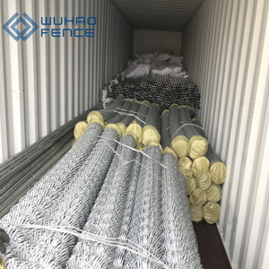 Alta calidad 8 pies 6 calibre ciclón alambre cadena enlace valla carril superior - Product Image 6