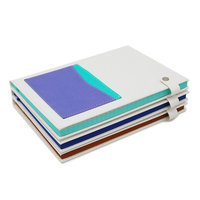 Carnet de notes A5 personnalisé, nouveau design de poche, agenda relié rigide, logo en relief, carnet en cuir PU pour cadeaux promotionnels