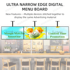 2K 4K Treo Treo Tường Phong Cách <span class=keywords><strong>Kfc</strong></span> Nhanh Chóng Thực Phẩm Lcd 32 43 49 55 Inch Kỹ Thuật Số Bảng <span class=keywords><strong>Menu</strong></span> Nhà Hàng - Product Image 5