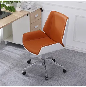 Chaise de bureau ergonomique pivotante en tissu maille, siège de luxe, à dossier, pour ordinateur, avec appui-tête, haute qualité