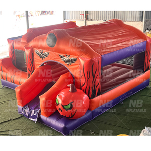<b>Inflatable</b> Pumpkin Theme House Outdoor Toys Commercial Slide Bouncer Jumping Castle PVC Portable 3-Year Warranty <b>Inflatable</b> Boun - Product Image 5