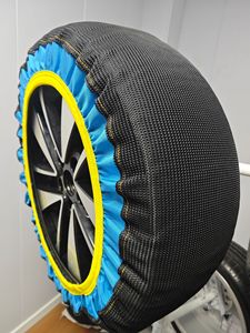 Chaînes de pneu de sécurité antidérapantes Chaussettes de <span class=keywords><strong>neige</strong></span> de camion de voiture pour la boue de glace de <span class=keywords><strong>neige</strong></span> Tissu de chaînes de <span class=keywords><strong>neige</strong></span> anti-glace - Product Image 3