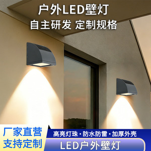 Outdoor Led Wall Lamp 30W 50W Square Shape 20 Degree Beam Angle Water Proof For <b>Corridor</b> Staircase Villa Courtyard <b>Lighting</b> - Product Image 4