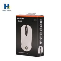 Computer Mouse Packaging Design Paper Box with Blister Pvc Tray
