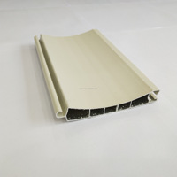 Porte sectionnelle à enroulement en aluminium double couche de haute qualité pour entrepôt, fabriquée à Foshan