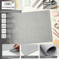 Tapis de découpe professionnel antidérapant en PVC auto-cicatrisant flexible de 3 mm format A4 pour couture et sculpture