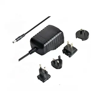Uk US plug adapter ul listed 12v 2A ac dc alimentatori per dispositivo di massaggio alimentatore adattatore per caricabatterie