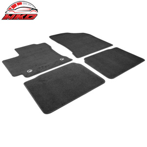 Alfombrillas para Toyota Corolla Sedan 14-19, 4 piezas, delanteras y traseras, antideslizantes, de terciopelo, color negro - Product Image 3