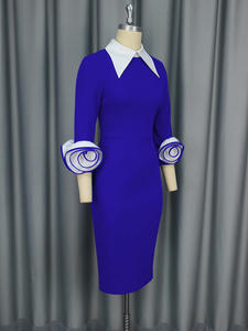 Женское офисное платье-карандаш - Product Image 5