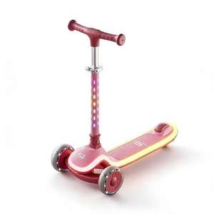 <span class=keywords><strong>Trottinette</strong></span> 3 roues populaire pour enfants, style extérieur, avec siège pliable lumineux inclus, légère et réglable en hauteur, jouet pour enfant - Product Image 4