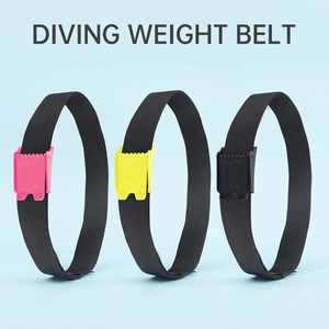 Hole <b>Free</b> Adjustable Diving <b>Weight</b> Belt Anti Slip Quick Release Buckle Nylon Diving Belt for Spearfishing Underwater Sports - Product Image 1
