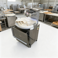 Machine automatique à fabriquer des boulettes de pâte pour restaurant, avec moteur, en acier inoxydable de qualité alimentaire, capacité de 30 pièces/minute