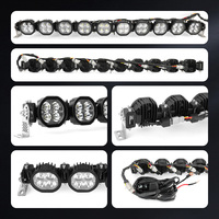 Barre lumineuse LED Hilites Offroad Truck 4x4, barre lumineuse LED modulaire à épissure, tout-terrain pour Jeep pour Ford F150