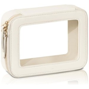 Sac de maquillage transparent en PVC en gros, pochette de voyage étanche avec fermeture éclair pour cosmétiques et articles de toilette pour femmes, logo personnalisé - Product Image 2