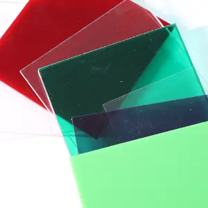 Folha de plástico reciclado transparente, painel de policarbonato flexível resistente a uv 3mm 3.5mm 4mm