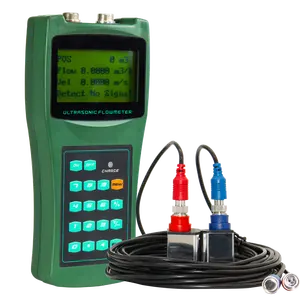 Max Flow 12m/s Portable Ultrasonic Flowmeter handheld ultrasonic flow meter
