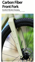 Гравийный велосипед Aero Carbon Fork G2max с 1x13 скоростями, беспроводной электронной группой переключателей SENTYEH и гидравлическими дисковыми тормозами