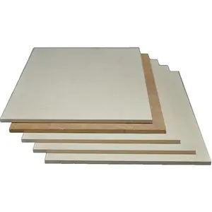 Harga Hewan fberboard HDF dan MDF papan keras 1250*2500mm papan mdf resin fenolik