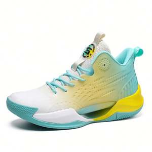 2025 Wholesale <strong>Basketball</strong> <strong>Shoes</strong> Luminous Fabric Breathable Mesh Low Cut Lace Boots <strong>Outdoor</strong> Sports <strong>Basketball</strong> <strong>Shoes</strong> - Product Image 3