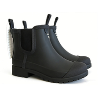 Chaussures de sécurité en cuir véritable à embout d'acier pour hommes, fabricant chinois, tissu en coton, bottes de pluie respirantes imperméables pour toutes les saisons