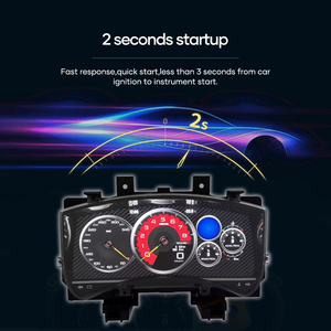 หน้าปัดดิจิตอล JIUTREE สำหรับรถยนต์นิสสัน GTR GT-R ปี 2009–2017 จอ LCD แสดงผลแบบคลัสเตอร์ แผงหน้าปัดดิจิตอลเสมือนจริง - Product Image 3