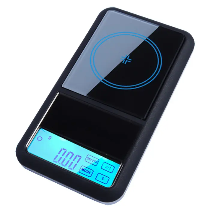 High Class Acrylic Platform Touch Screen LCD Electronic Jewelry Carat Pocket Scale 0.01g accuracy