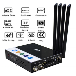 DMB-8900AN H.264/H.265 SDI/HDMI pour IP 3 Cartes Sim 4G Lien <span class=keywords><strong>Live</strong></span> Streaming Encodeur - Product Image 1