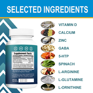 Maximizador del Crecimiento con Calcio, Vitamina D y Zinc, 60 Cápsulas - Product Image 3