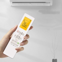 Convient pour la télécommande de climatisation Midea RG10X1 (G2HS)/BGEF CAN ICES-3 (B)/NMB