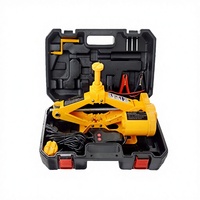 MEDSEN Gato hidráulico eléctrico portátil de acero para coche, 2T, tipo tijera, amarillo, modelo 243, 12 meses de garantía, China