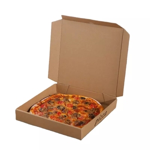 Tùy chỉnh bánh <span class=keywords><strong>pizza</strong></span> Hộp 10 12 14 18 24 inch Chất lượng cao carton sóng bánh <span class=keywords><strong>pizza</strong></span> bao bì hộp với logo riêng của bạn - Product Image 5