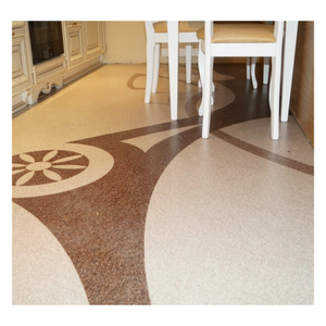 Peinture de pierre de quartz de vernis de sol époxy à effet de marbre à haute brillance pour garages pour revêtement de sol époxy - Product Image 6
