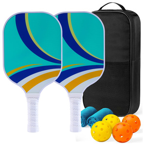 Pickleball Paddles 13.4 Mm Thickness Anti <b>Slip</b> Training Outdoor Sports With Carry Bag And Balls - Product Image 4