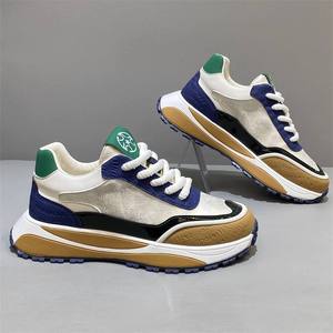 Baskets décontractées pour hommes de haute qualité, à semelle épaisse, pour la course et la marche, chaussures tendance et respirantes style « Dad Shoes » - Product Image 1