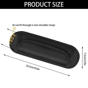 Almohadilla Desmontable Antideslizante, Impermeable y Resistente a Impactos para Correa de Hombro, con Relleno de Algodón Perla, para Mochila, Cinturón de Seguridad de Auto, Correa de Guitarra - Product Image 2