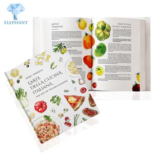 Tapa blanda personalizada a precio de fábrica de China, tapa transparente para comida, hojas de cocina, diario, impresión de libros - Product Image 2