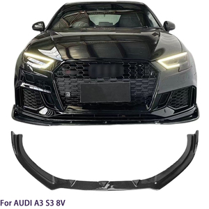 ลิ้นหน้าคาร์บอนไฟเบอร์แท้ทรง RS สำหรับ A3 S3 8V ปี 2014-2020 - Product Image 1
