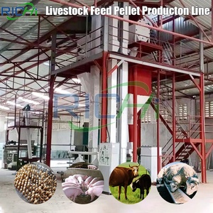 Ligne de production complète de granulés alimentaires pour trèfle camée animal de Chine 1-10 t/h à vendre - Product Image 2